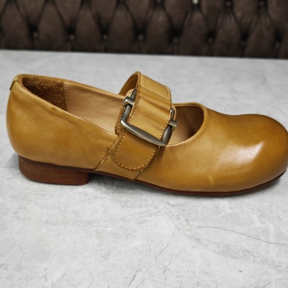 Ladies shoes deer leather shoes - Picture 2 of 4